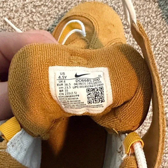 Nike Air Griffey Max 1 'Wheat boys 4.5Y - Picture 6 of 8